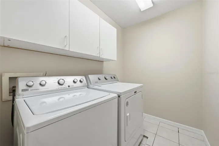 Inside Laundry room
