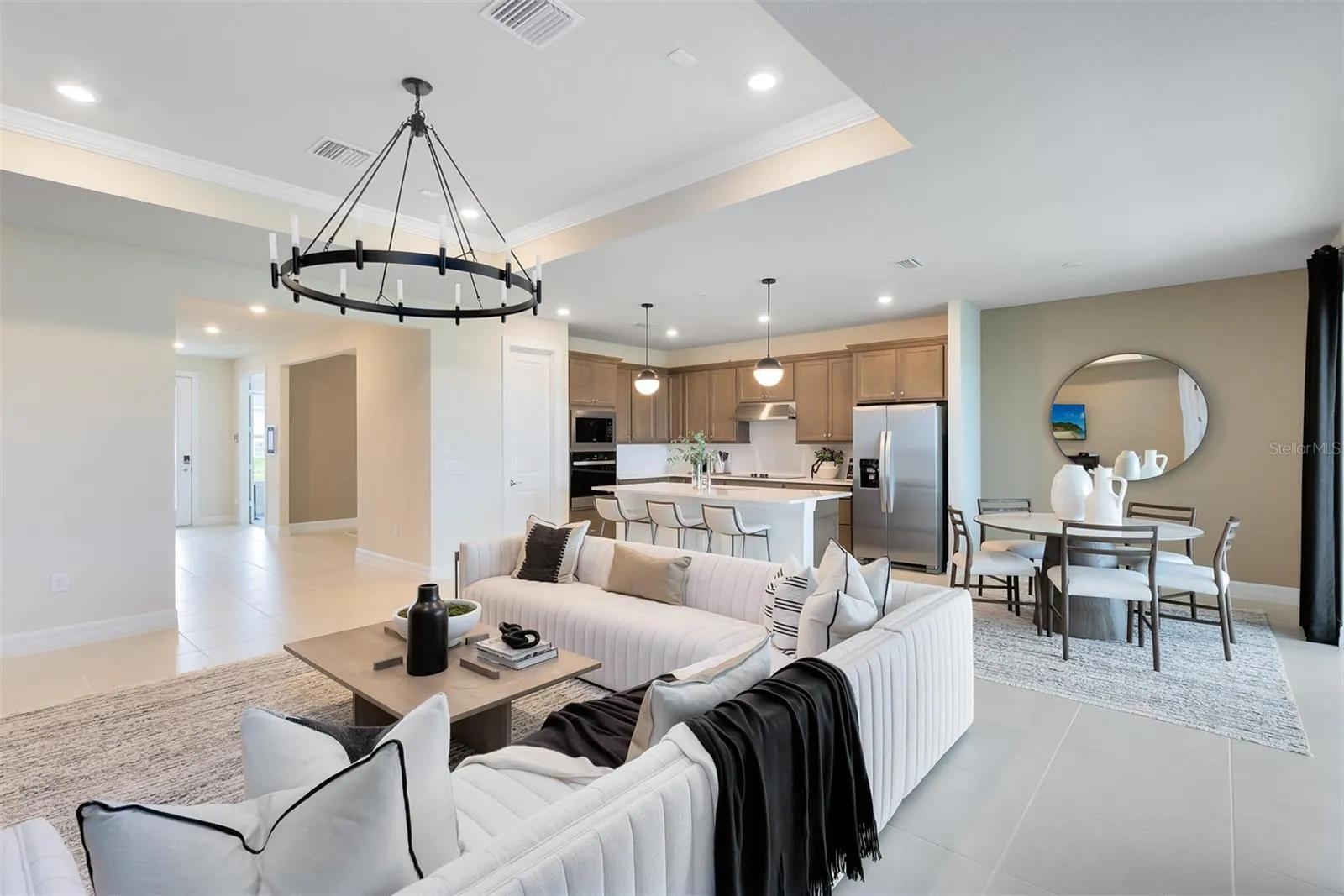 Model Home Design Only. Pictures and furnishings are for illustrative purposes only. Elevations, colors and options may vary. Furniture is for model home staging only.?