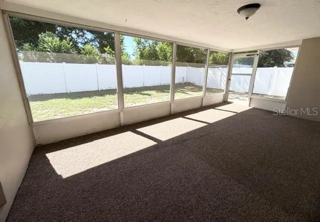 Large screened in Back Porch