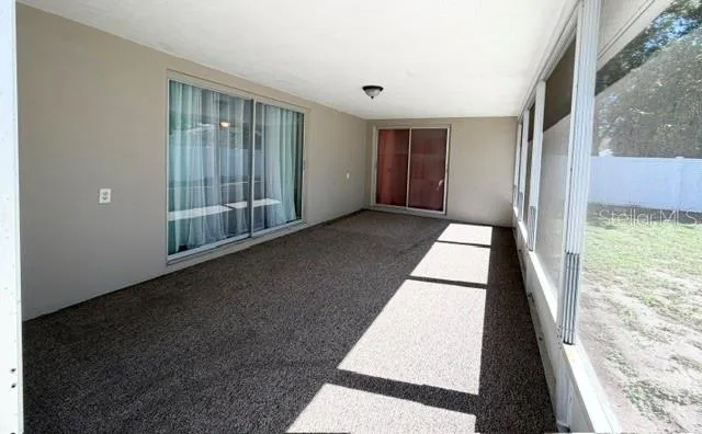 Large screened in Back Porch
