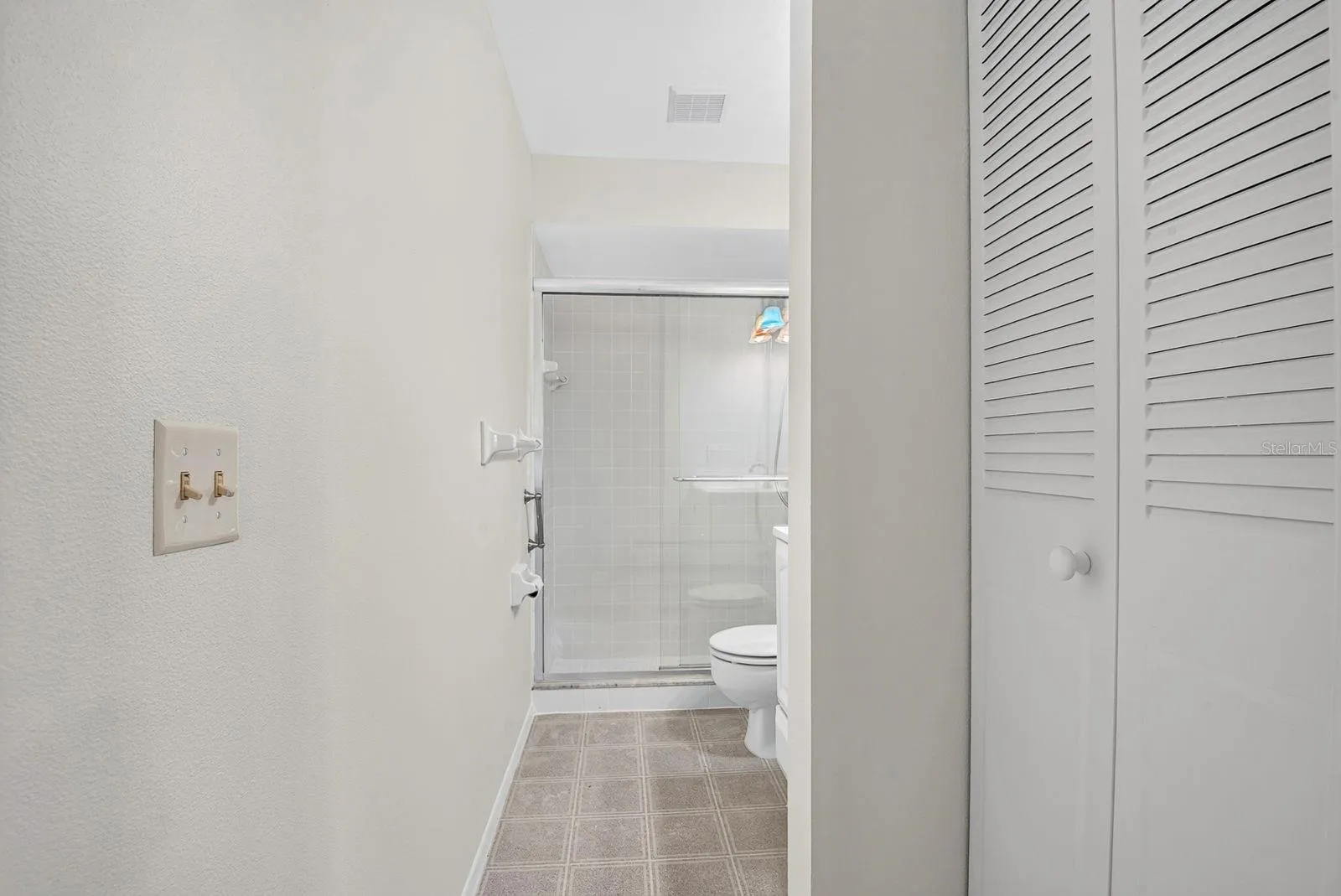 Facing into Master Bathroom