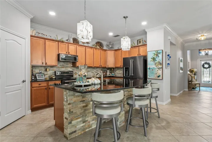 Kitchen with brand new appliances