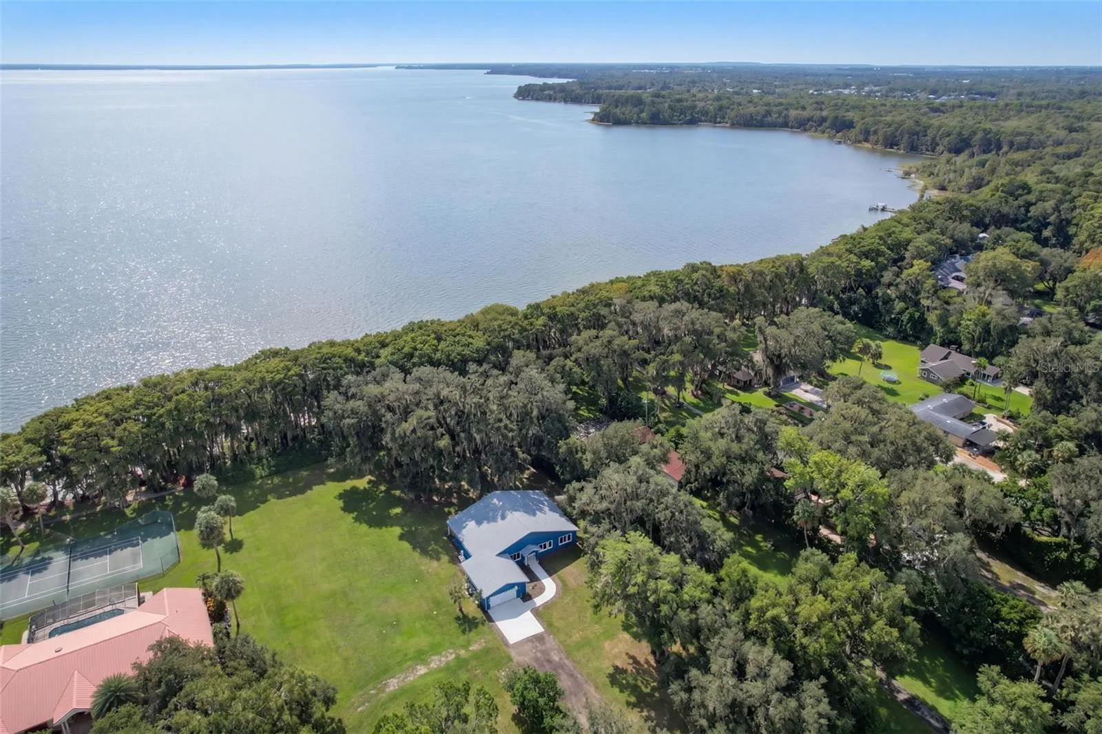 Lake Harris on the Harris Chain of Lakes: nine connected lakes to explore