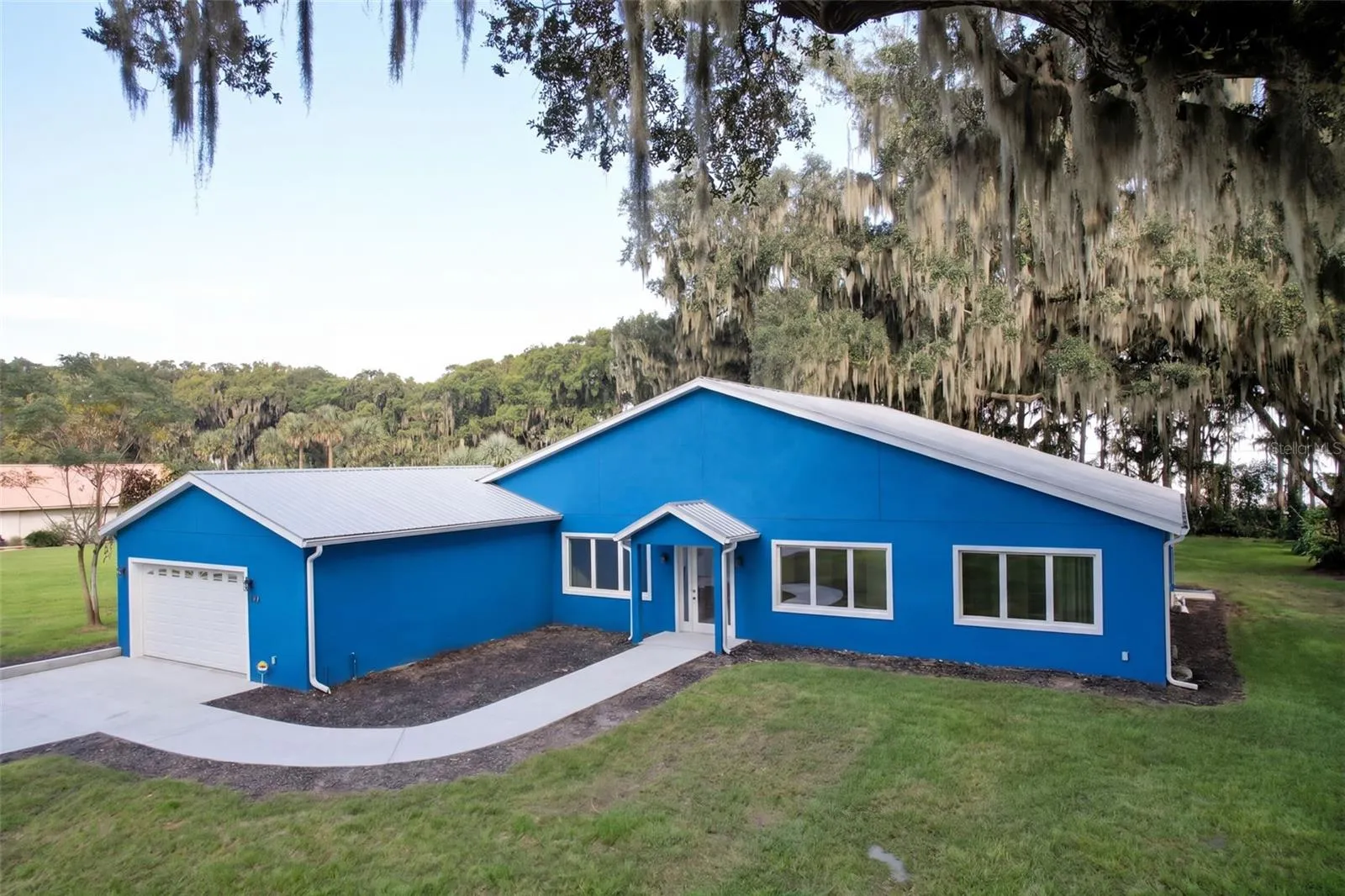 Single-story custom home, built 2025, no HOA