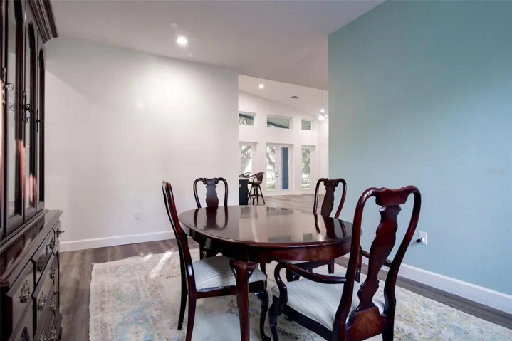 Dining room opens to the foyer and great room for easy entertaining