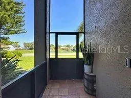 Screed front door