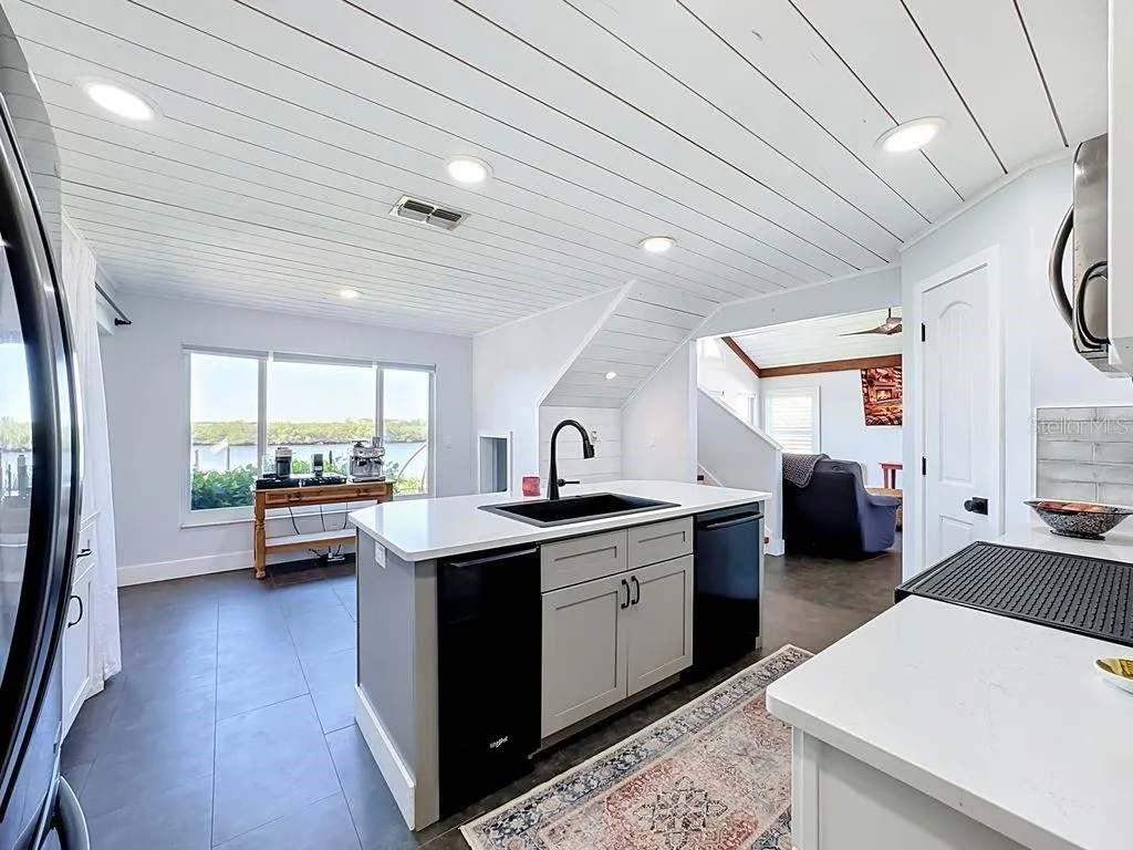 Kitchen River view