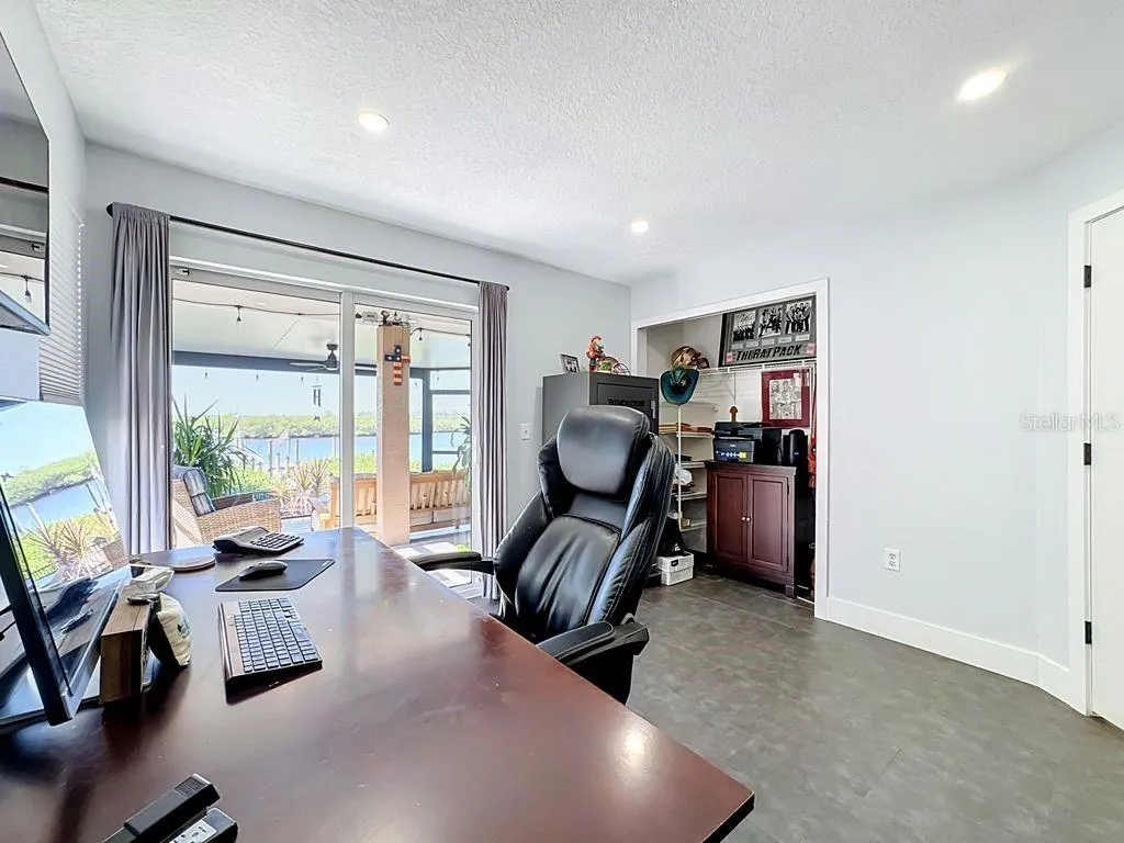 Downstairs 4th Bedroom/Office River View