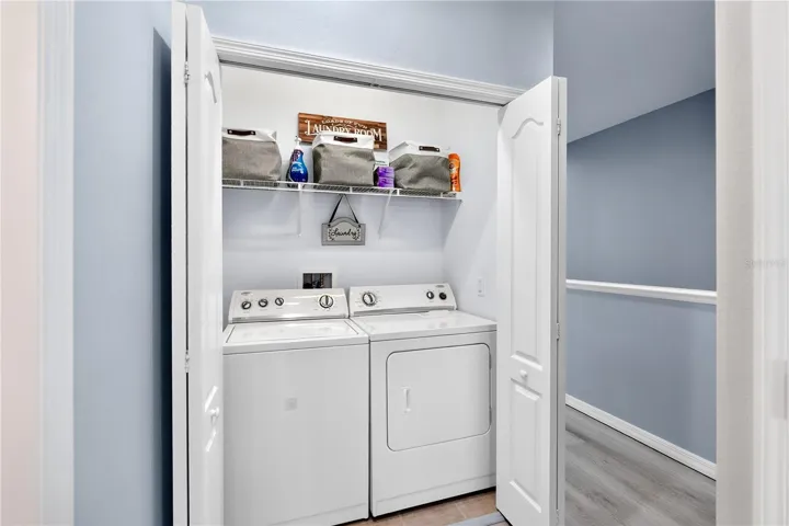 Washer/Dryer Closet