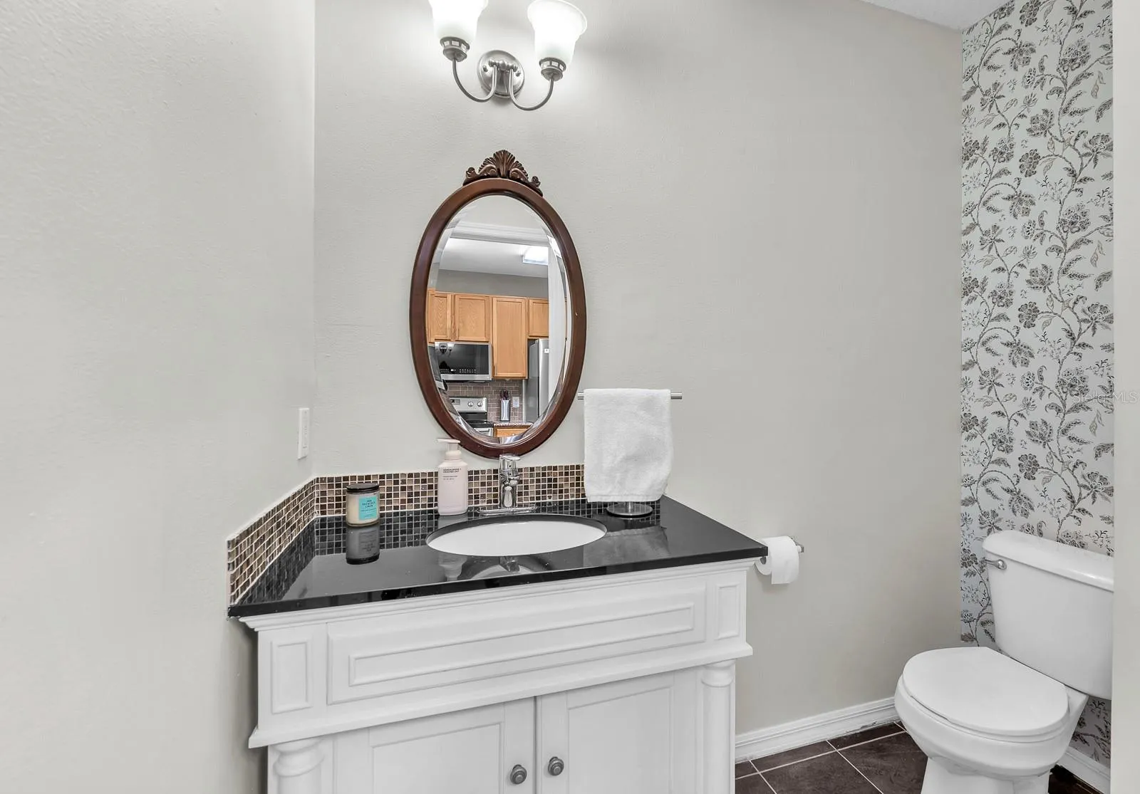 1st floor powder room