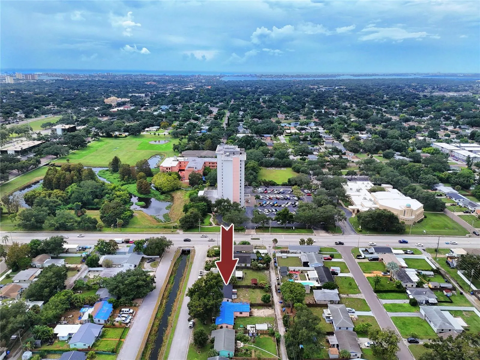 Aerial view