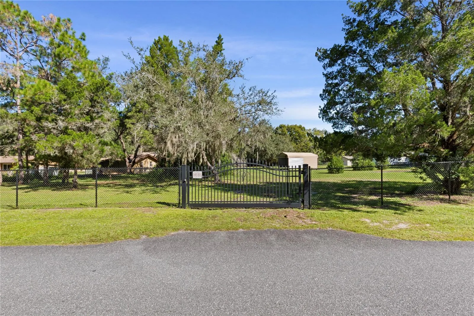 Gated Entrance for adjacent lot