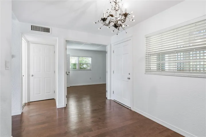 front entrance/Dining room