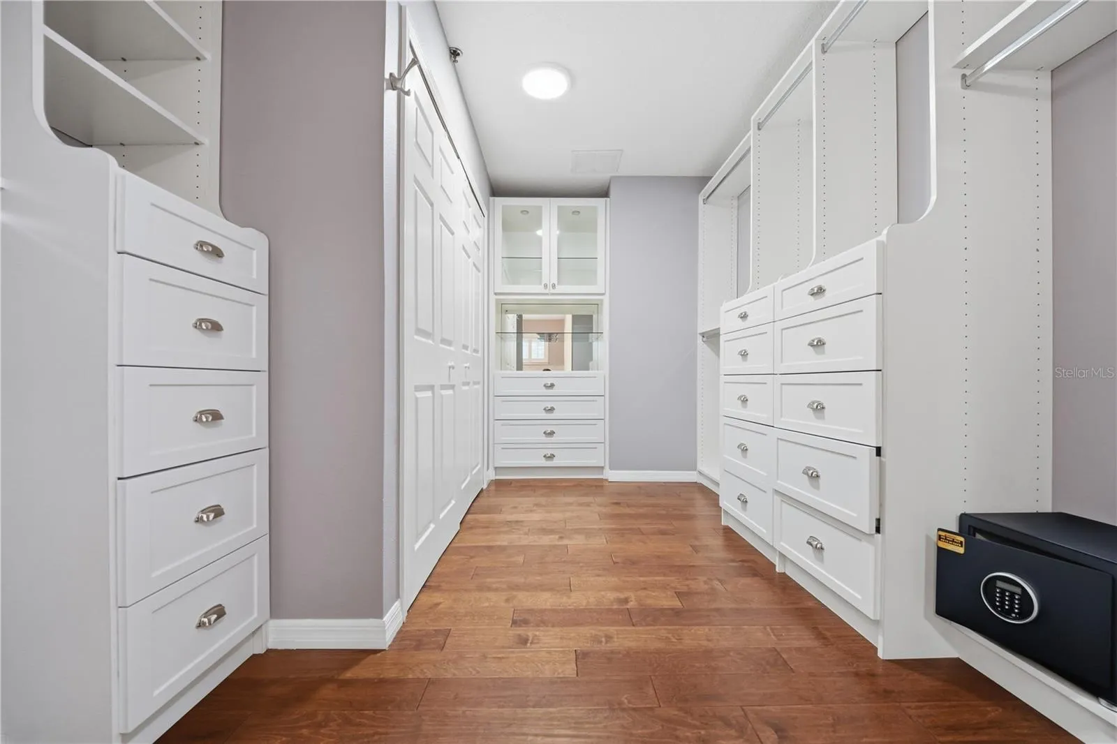 Master walk in closet