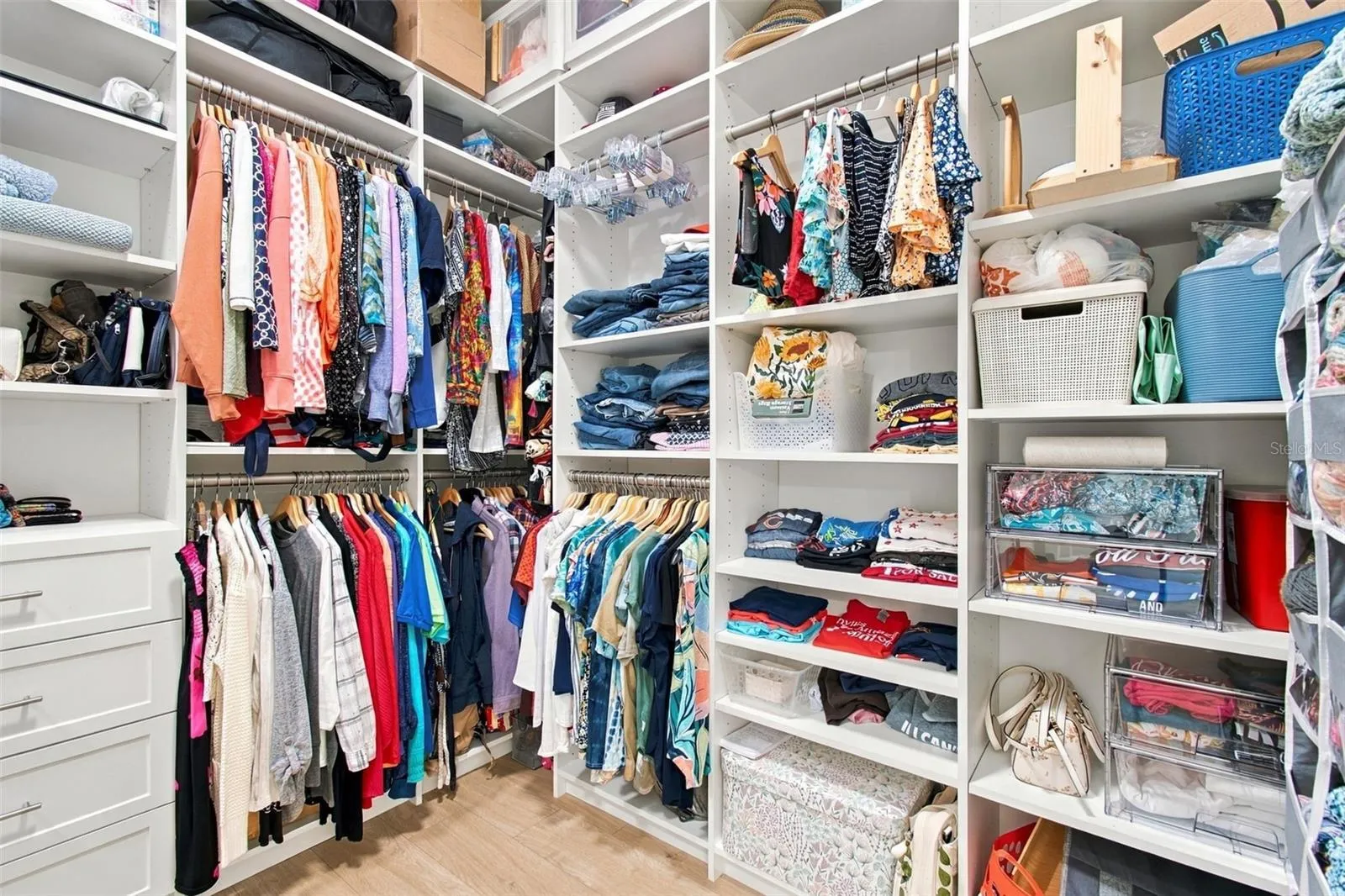 Walk-in Closet in Primary Bedroom