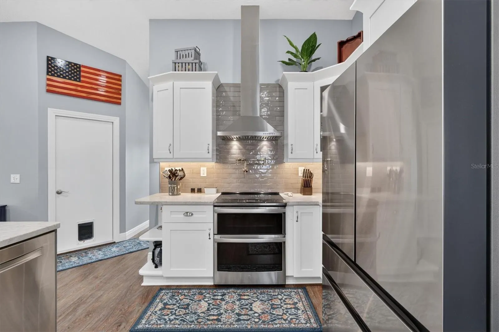 Premium Stainless Steel Appliances with Chimney Vent