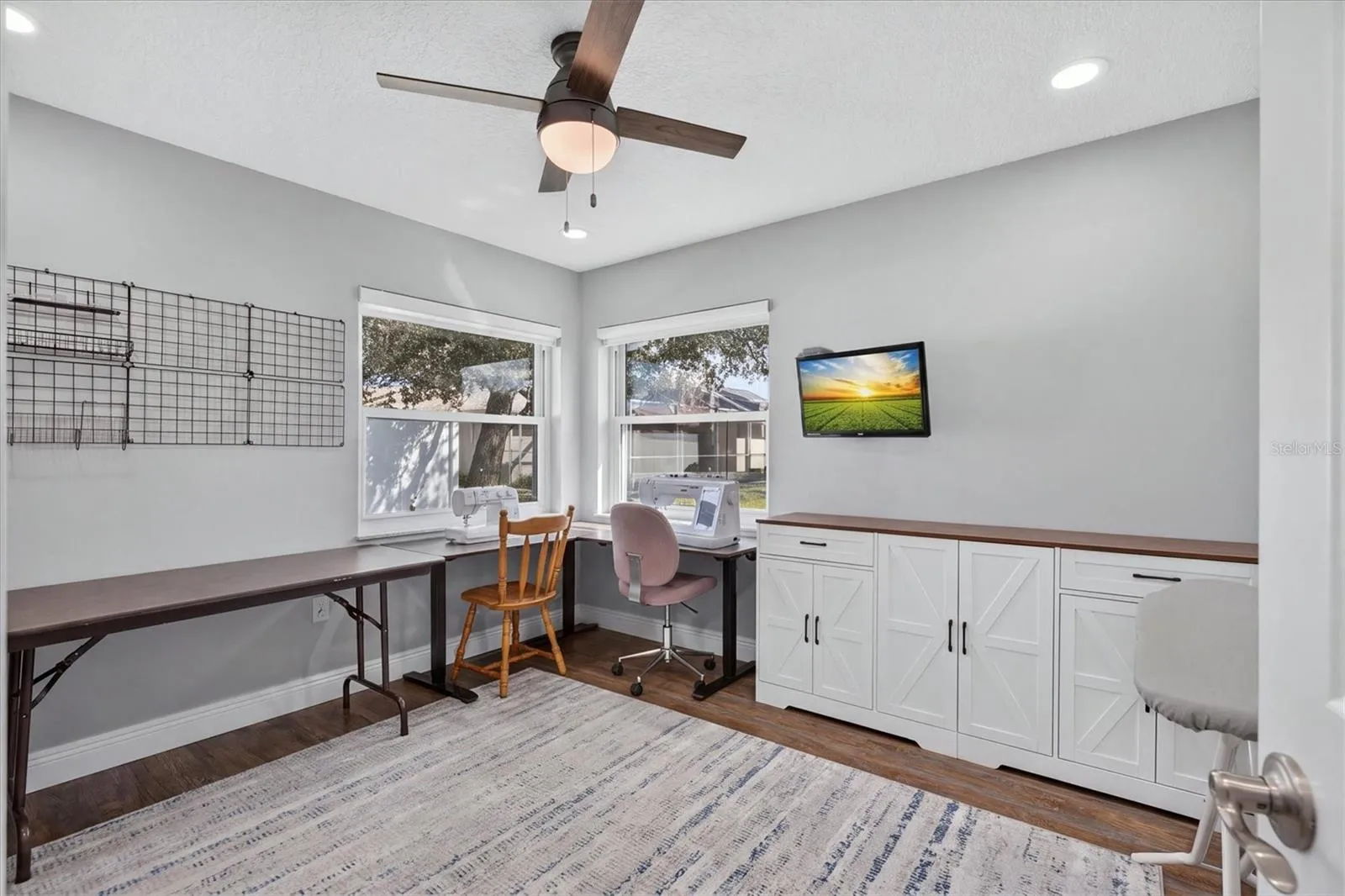 Bedroom 3 with White Cabinetry that can stay