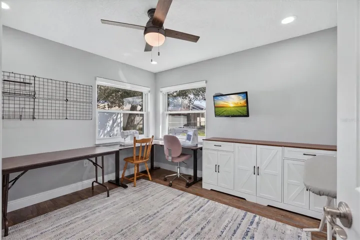 Bedroom 3 with White Cabinetry that can stay
