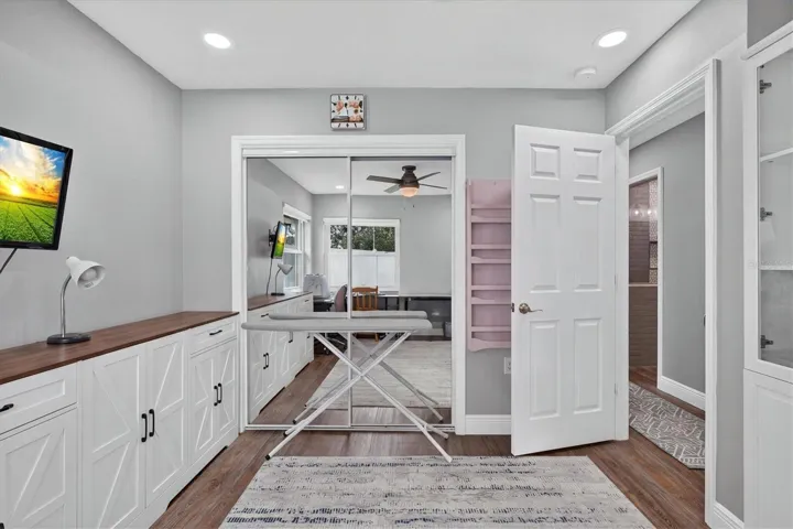 Bedroom 3 with White Cabinetry that can stay