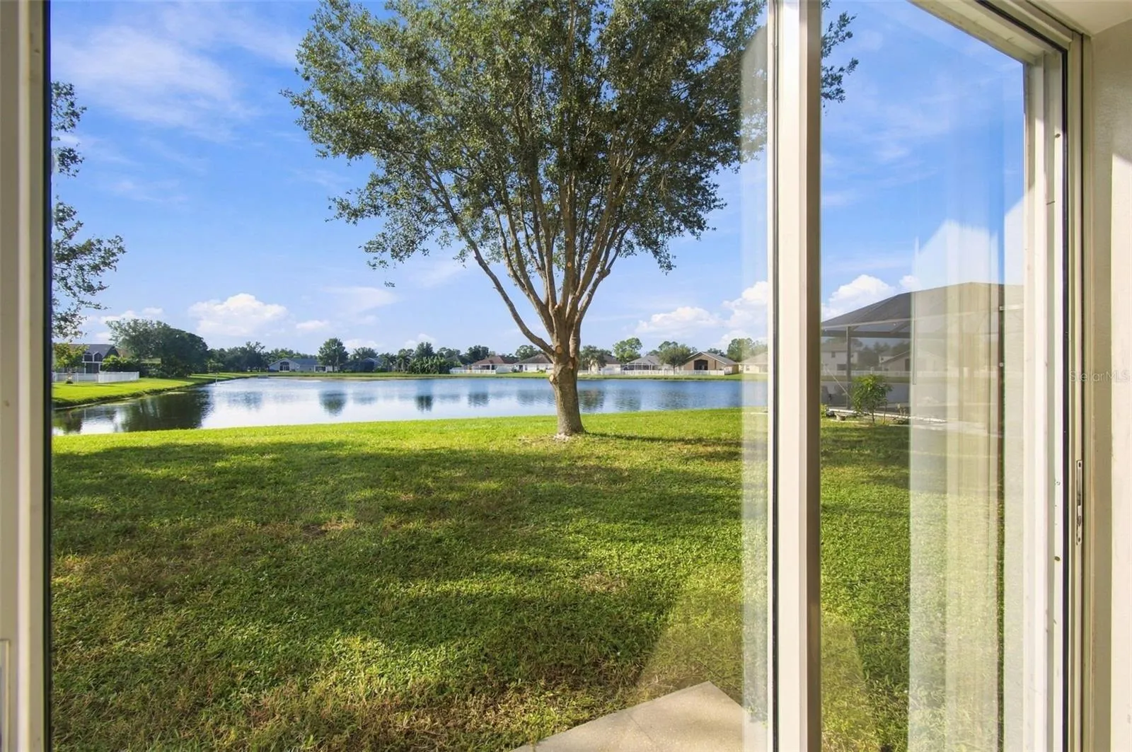 Backyard to relax and entertain