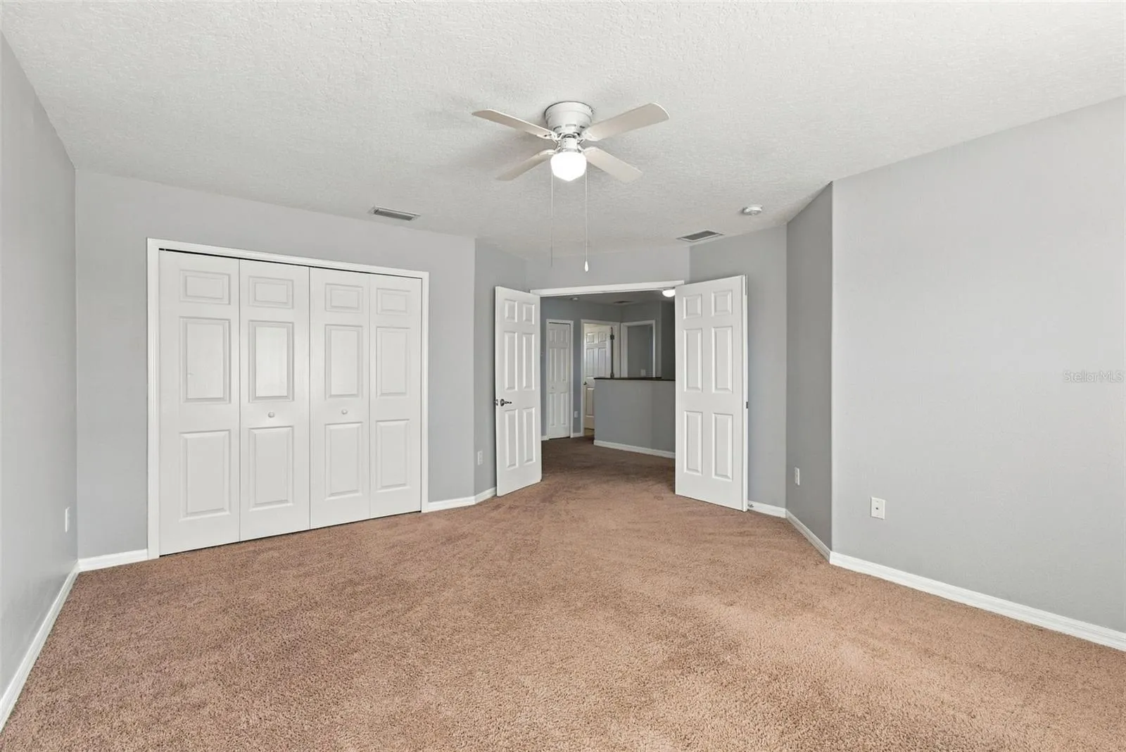 4th Bedroom or Bonus Room with double doors