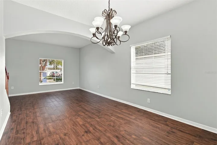 Living Room and Dining Room