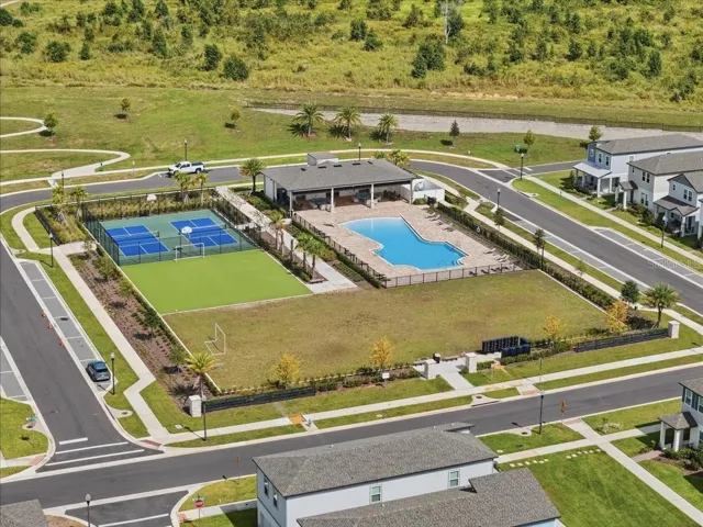 Community Pool and pickleball &amp; sports court