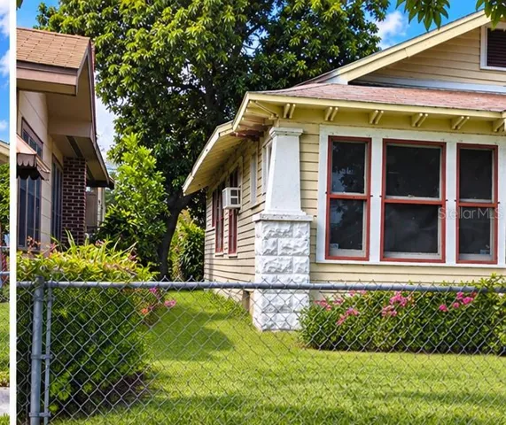 Front right of property - virtually landscaped