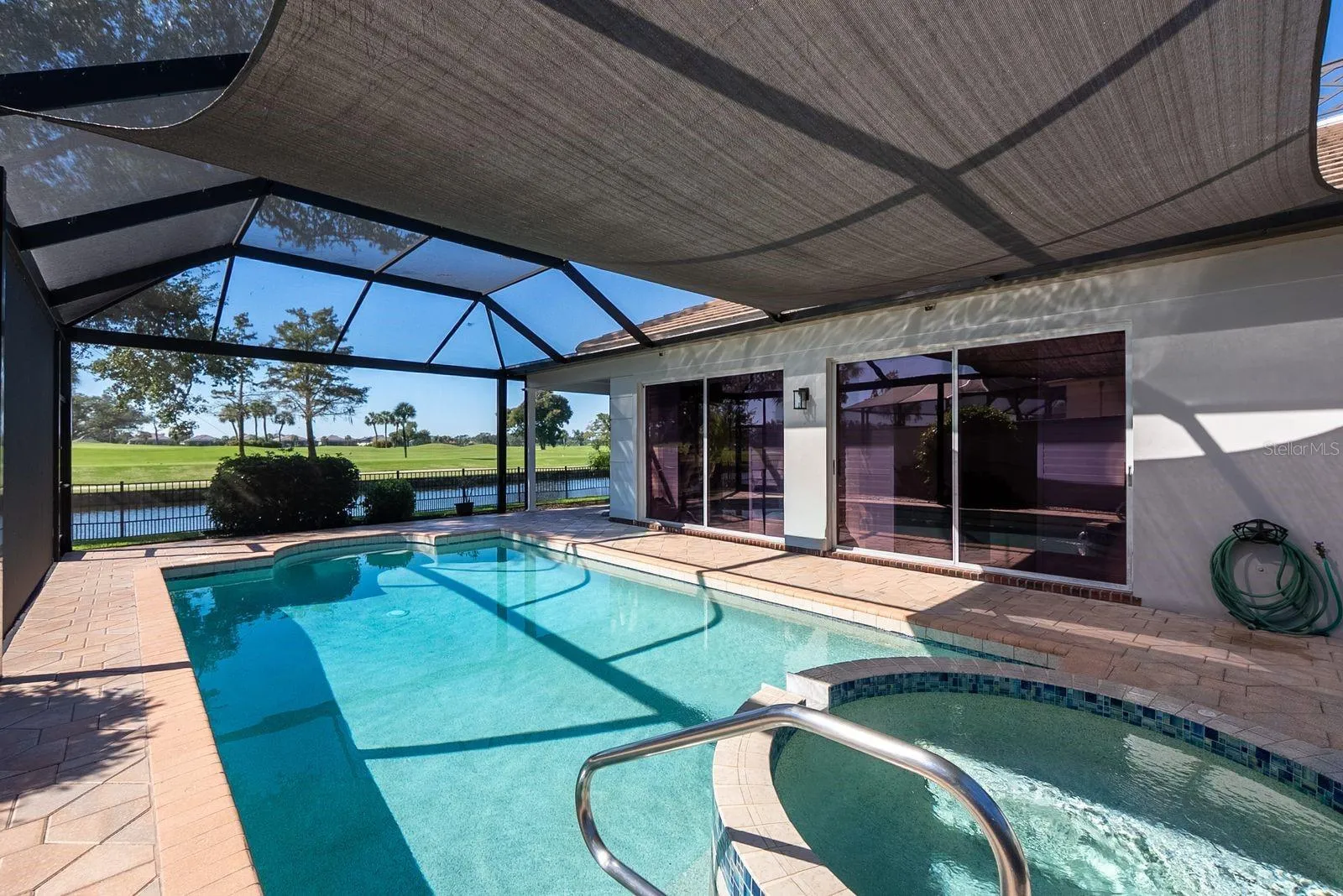 pool and spa