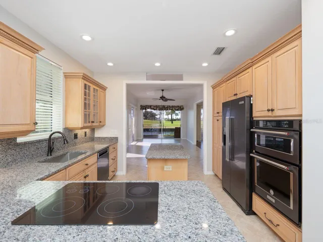 Kitchen looking toward family room