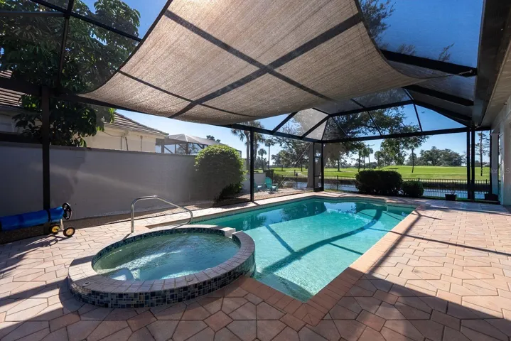 pool and spa