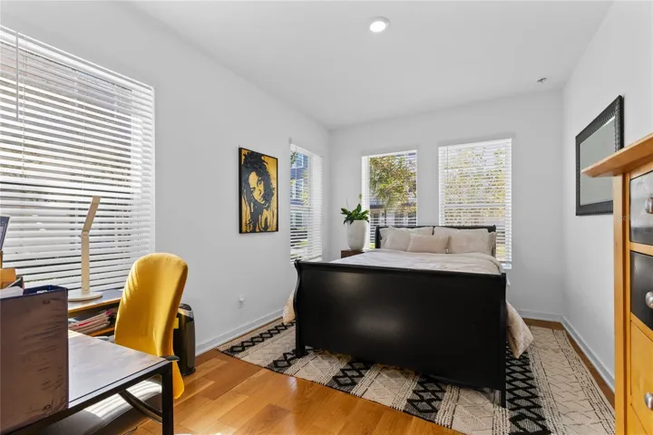 1st floor, bedroom with full bath.