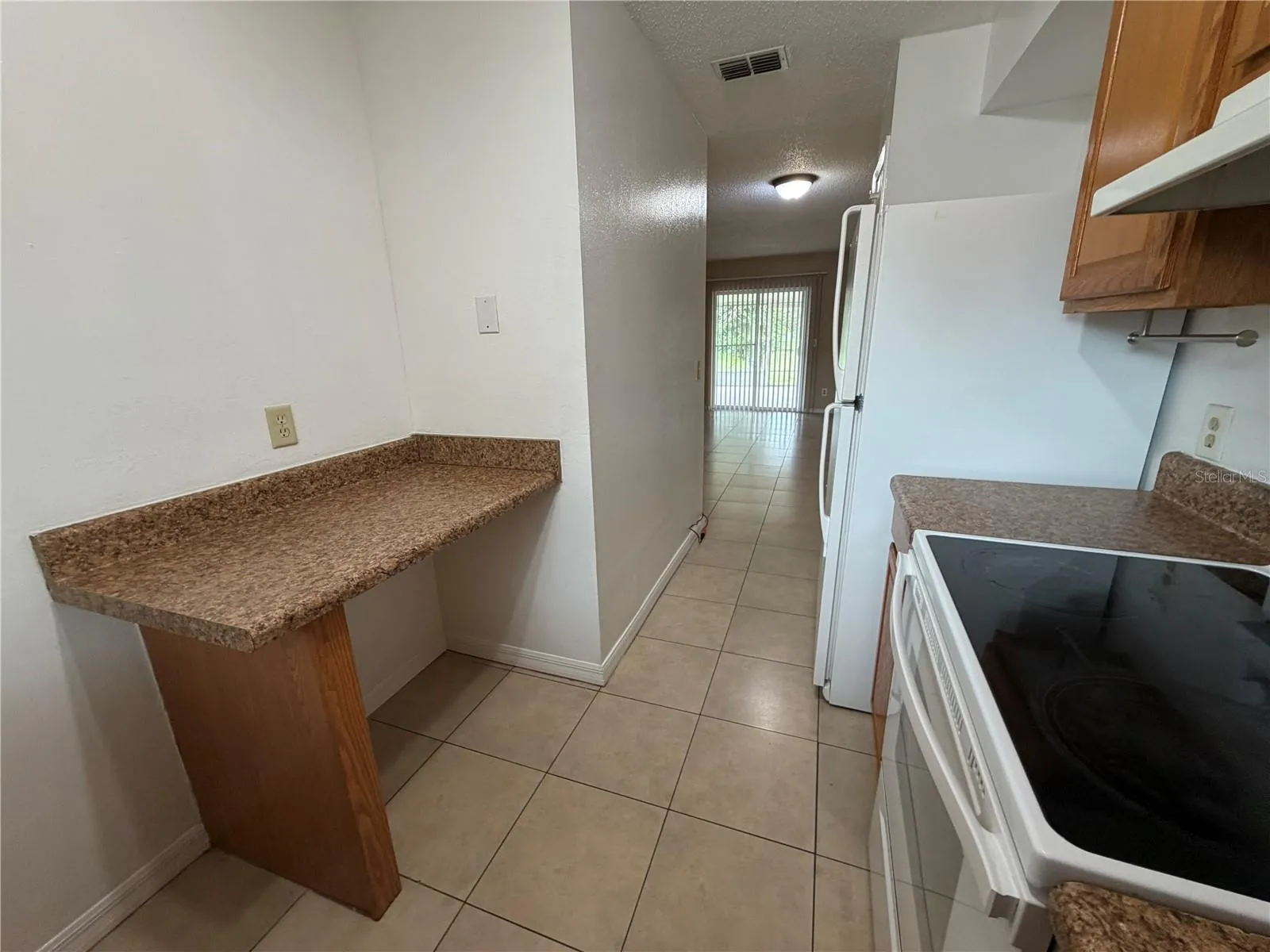 Kitchen prep table or eating area