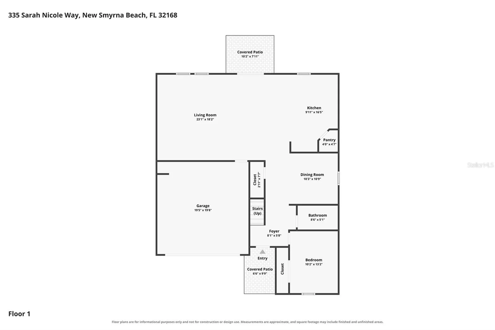 1st Floor Plan