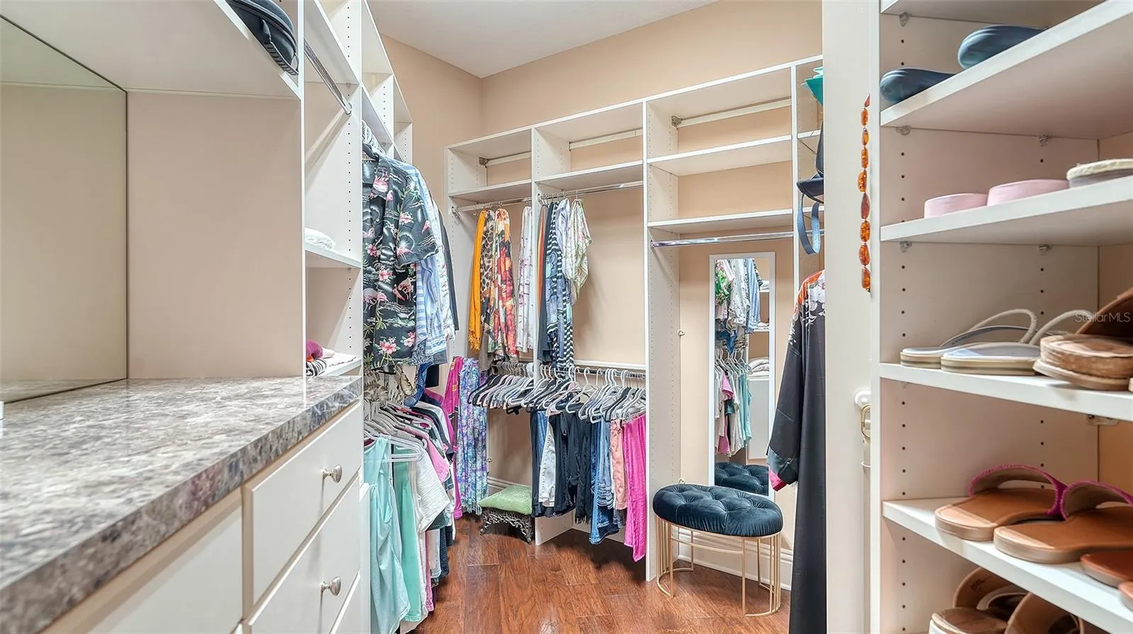 Master Closet (clothes will be removed)