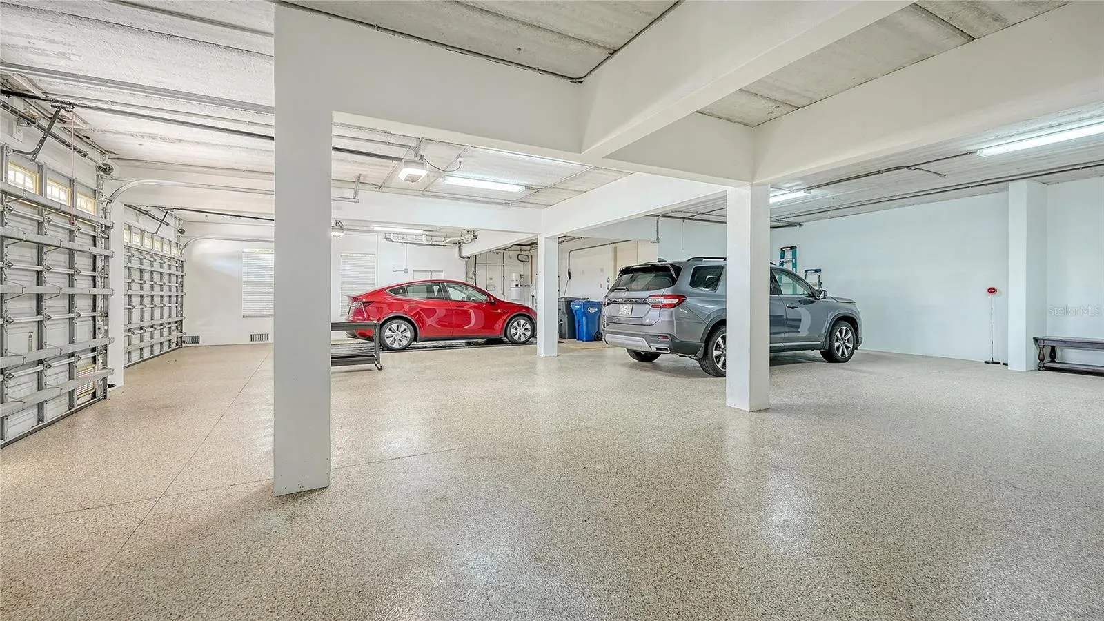 3 door Garage ,will fit 5 cars
