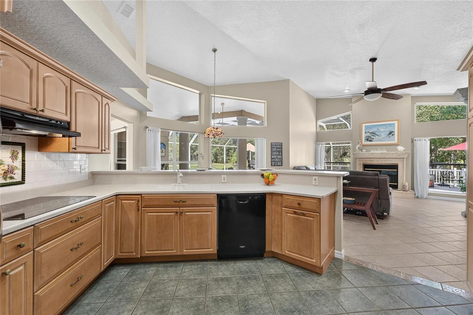 Large kitchen