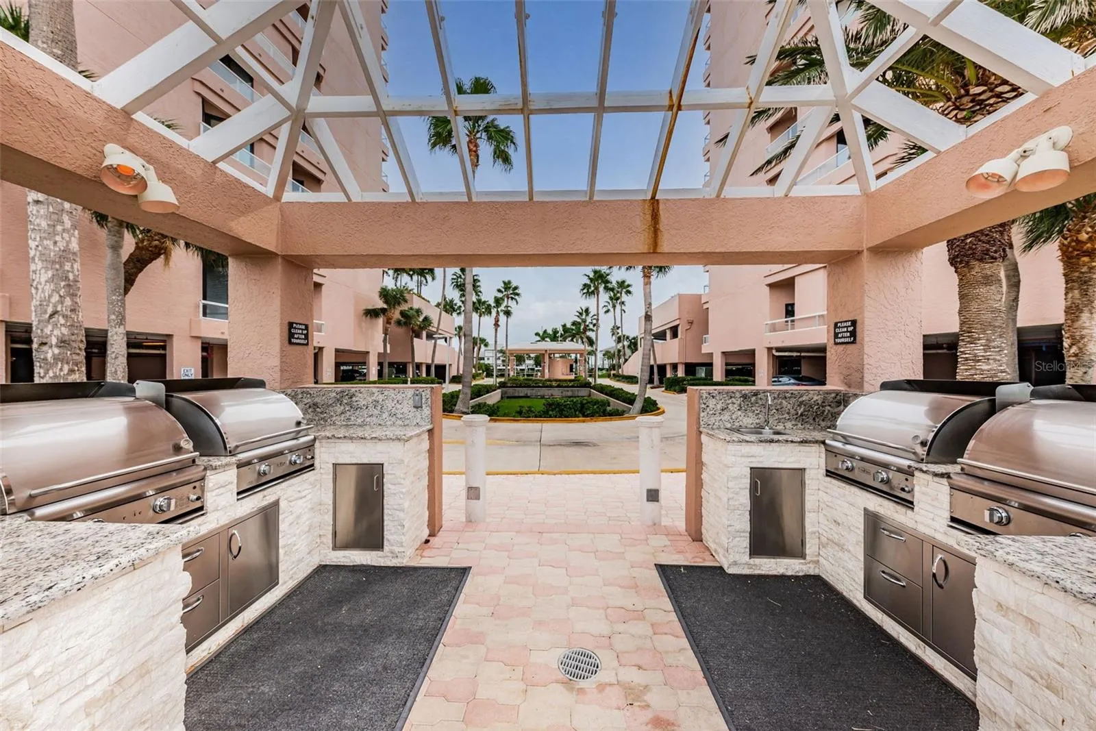 Grilling Station on the patio