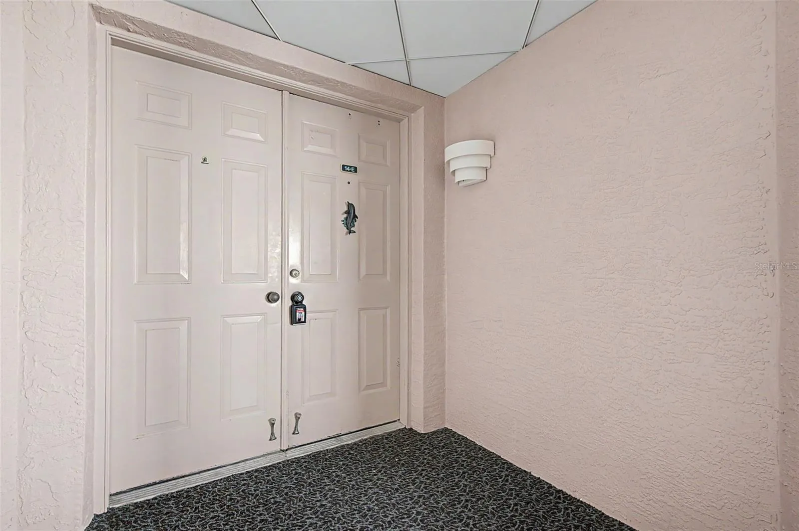 Exterior front entry door