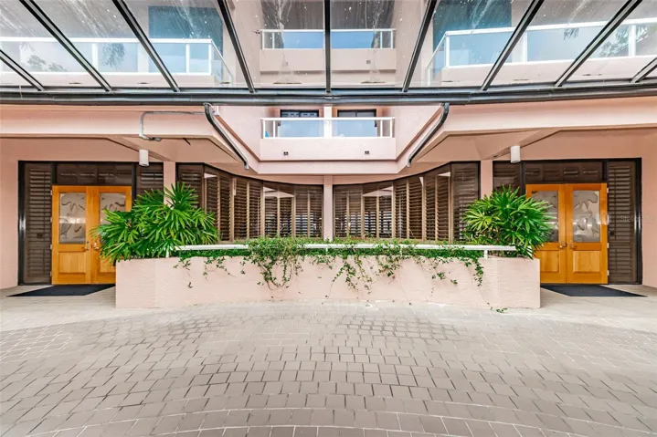 Second floor entry into the Clubhouse