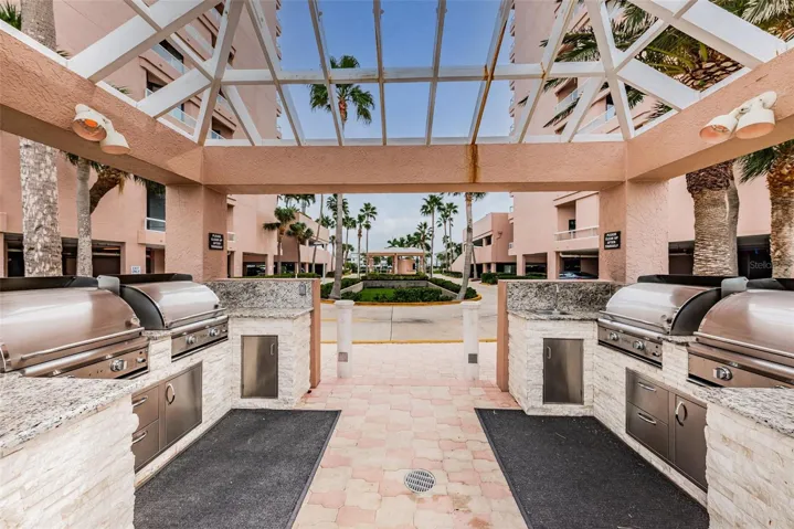 Grilling Station on the patio