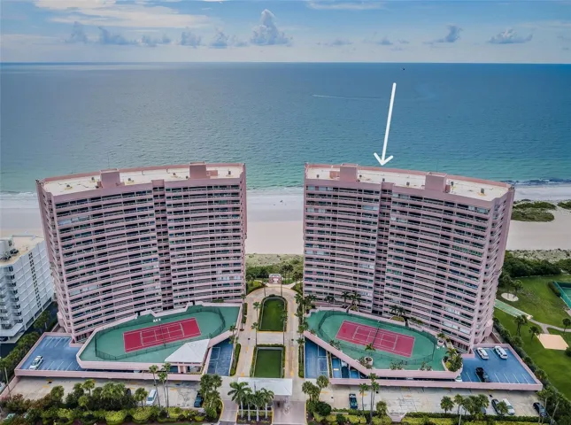 Crescent Beach Club Two on Sand Key!  14th Floor with Direct Gulf front Views!