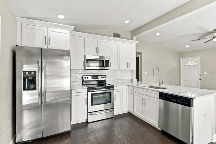 Stainless steel appliances