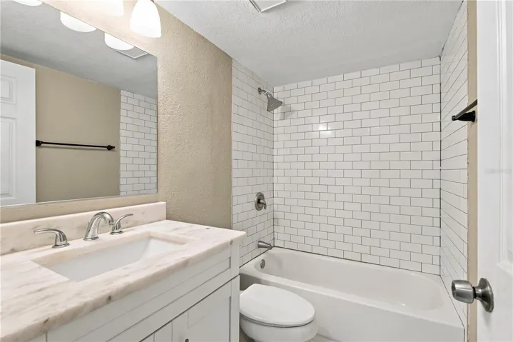 Bathroom two updated with full tub