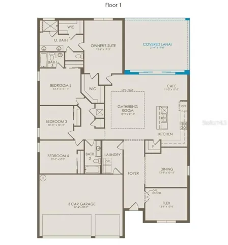Floor Plan - Floor One