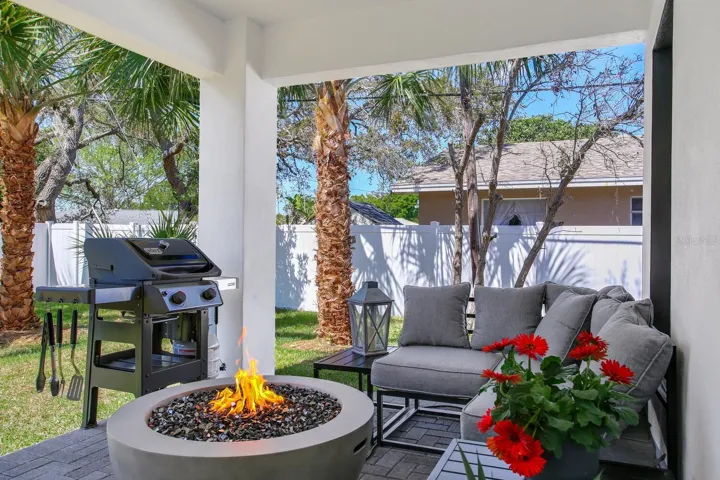 Backyard and covered patio - previously photographed.