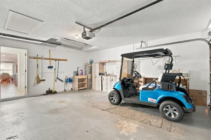 Garsage with Golf Cart