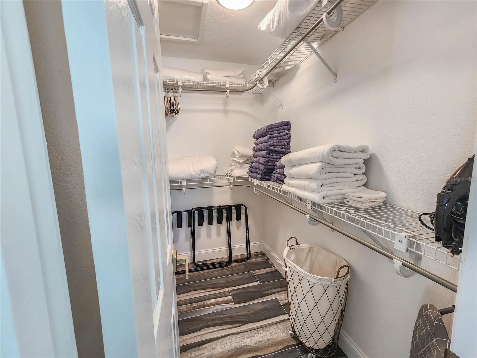 Primary walk in closet