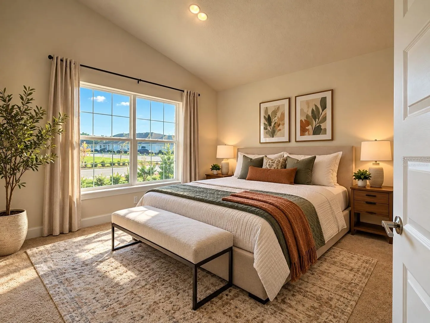Third Bedroom- virtually staged