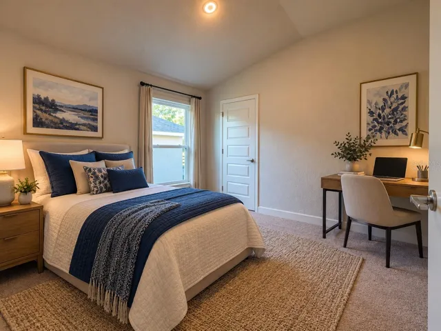 Second Bedroom- virtually staged